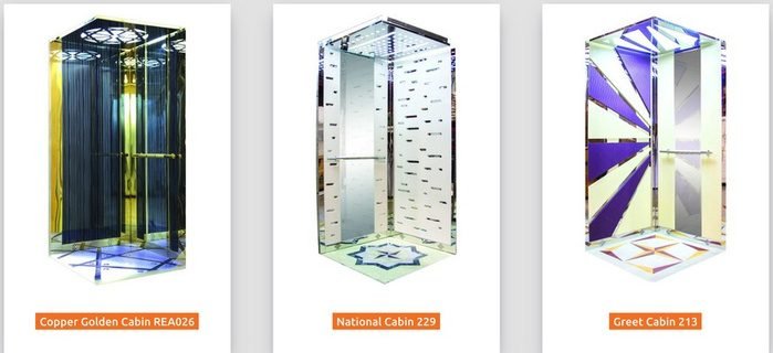 PROMEC elevator cabin design