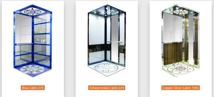 PROMEC elevator cabin design