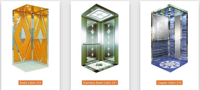 PROMEC elevator cabin design