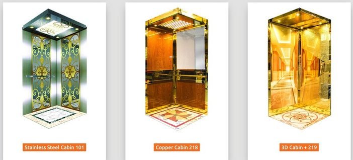 PROMEC elevator cabin design