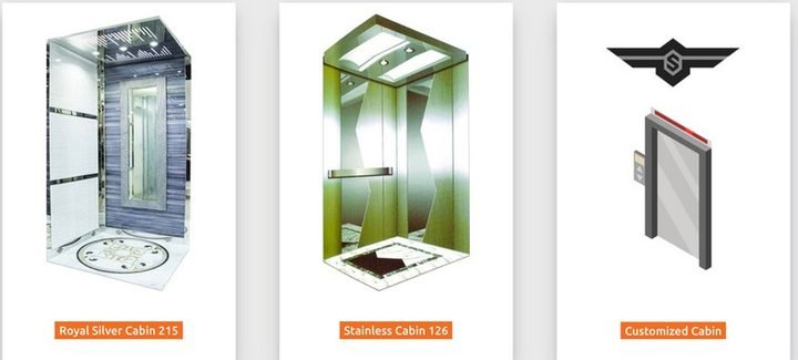 PROMEC elevator cabin design